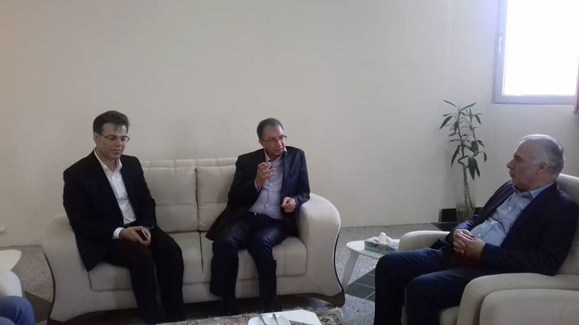دیدار عضو هیات مدیره بانک ملی ایران با مدیر عامل سازمان منطقه آزاد کیش