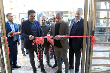 افتتاح ساختمان دو شعبه بانک سینا در شرق تهران